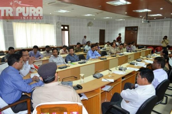 DM (West) holds meeting with political parties for civic polls